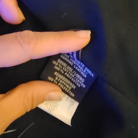 Men's Genuine US Force Leather Biker Jacket - Picture 2 of 3